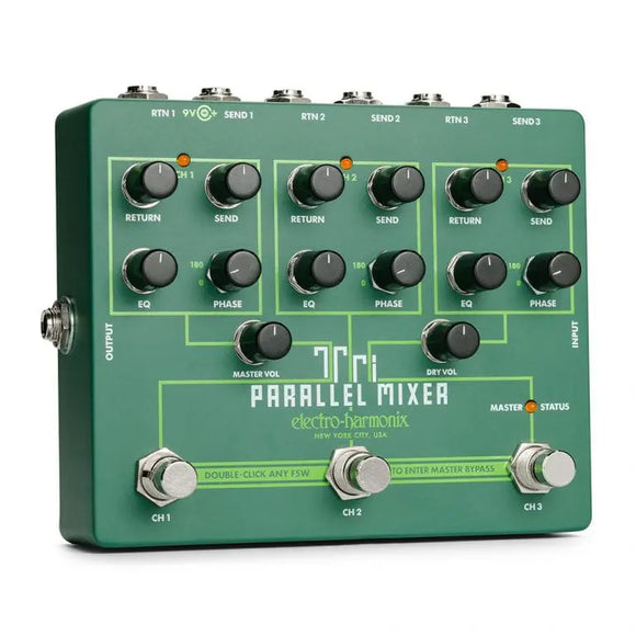 ELECTRO HARMONIX Tri Parallel Mixer Effects Loop Mixer / Switcher
