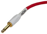 PIG HOG Hex Series Silent Cable 18.6ft Candy Apple Red