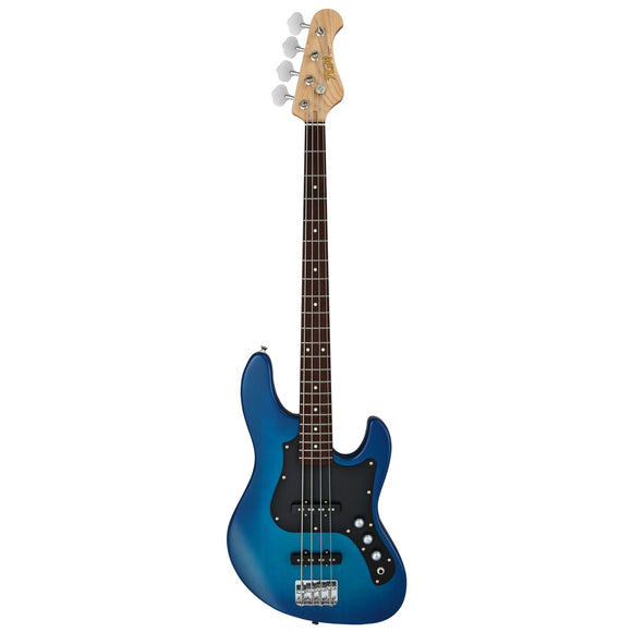 FGN(Fujigen) Boundary Mighty Jazz BMJ-G Electric Bass Transparent Blue Sunburst