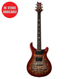 PRS SE Custom 24-08 Quilt Charcoal Cherry Burst