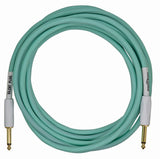 PIG HOG Hex Series Silent Cable 18.6ft Seafoam Green