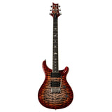 PRS SE Custom 24-08 Quilt Charcoal Cherry Burst