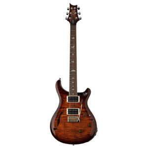 PRS SE Custom 24 Semi-Hollow Piezo Orange Tiger Smokeburst