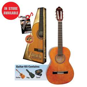 VALENCIA VC103K 3/4 Size Classical Guitar Pack